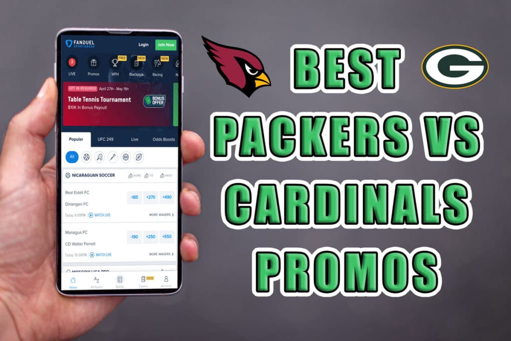 Packers vs. Cardinals promos