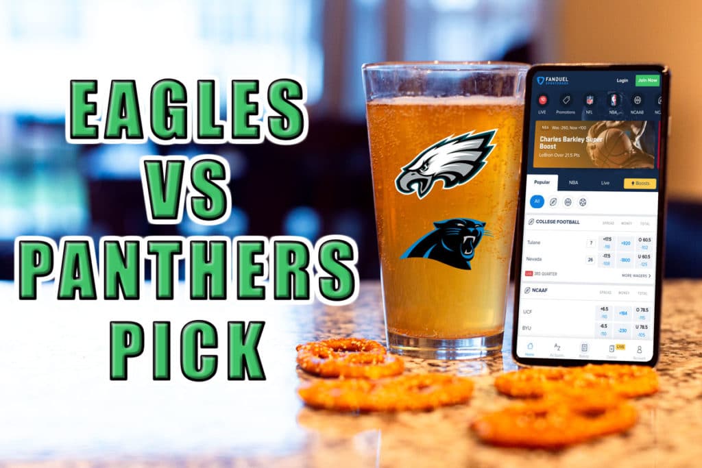 eagles panthers pick