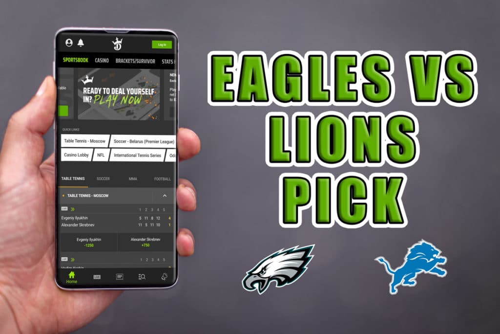 eagles lions pick