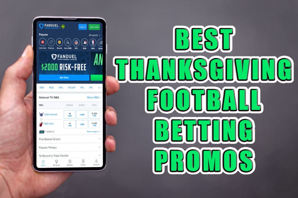 best thanksgiving nfl betting promos