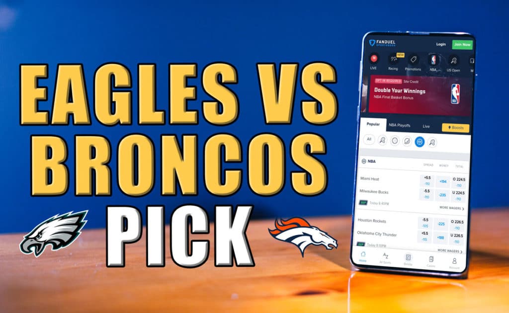 eagles broncos odds pick prediction