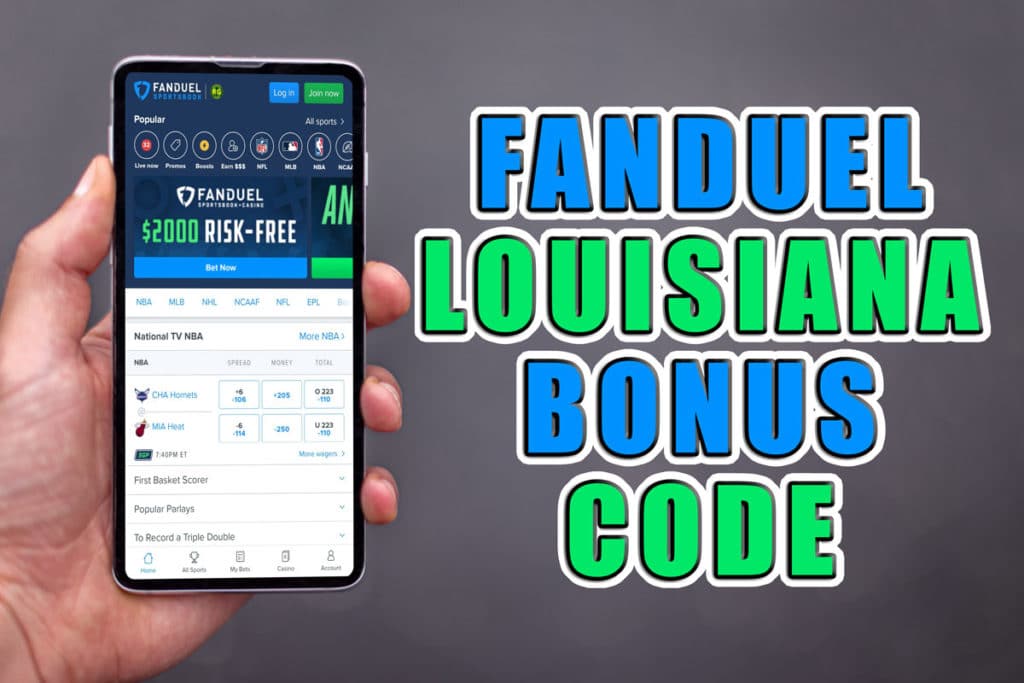 fanduel louisiana bonus code