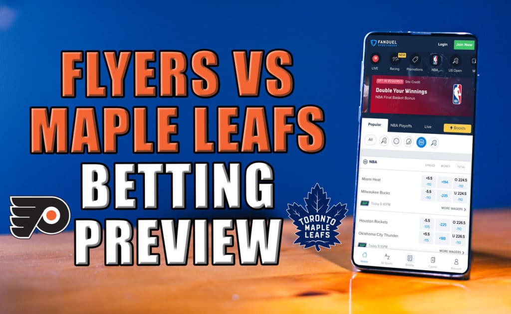 Flyers vs. Maple Leafs Betting