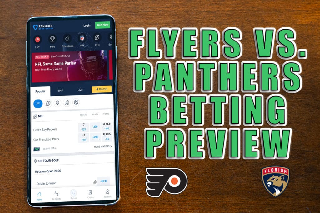 Flyers vs. Panthers betting