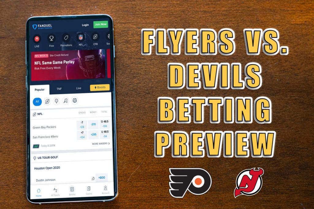 Flyers vs. Devils Betting