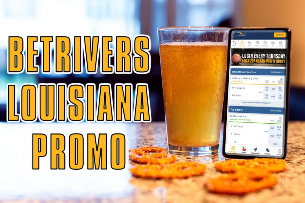 betrivers louisiana promo code
