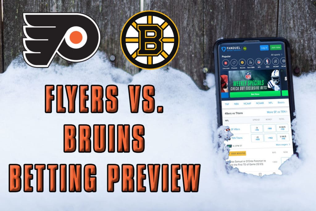 Flyers vs. Bruins Betting