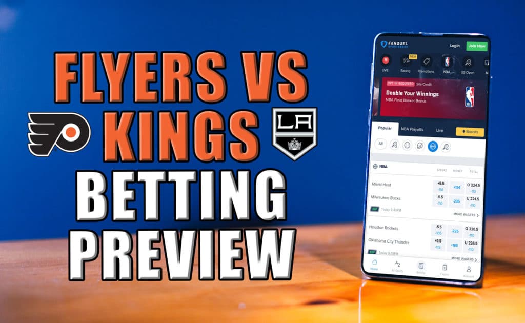 Flyers vs. Kings Betting