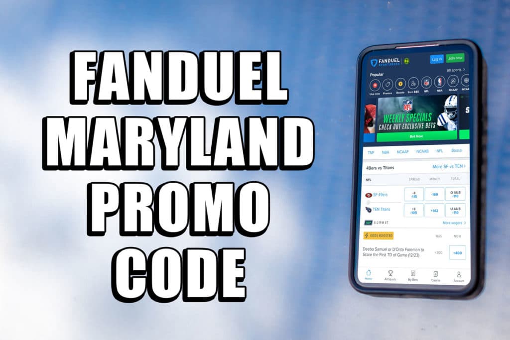 fanduel maryland promo code