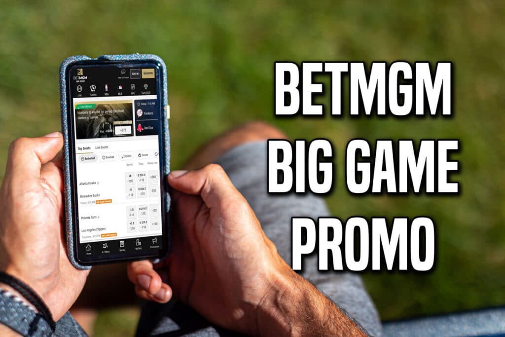 betmgm super bowl promo