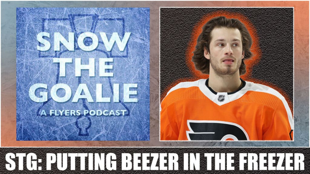 Snow the goalie flyers podcasts farabee