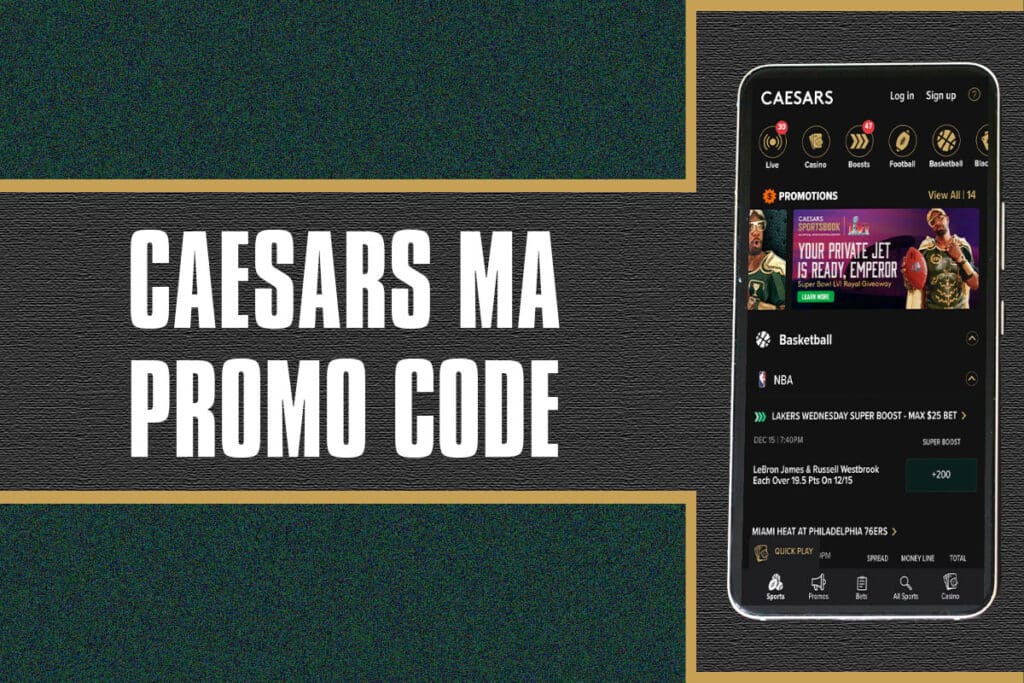 Caesars MA promo code