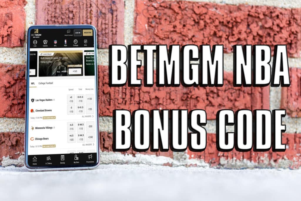 NBA BetMGM bonus code