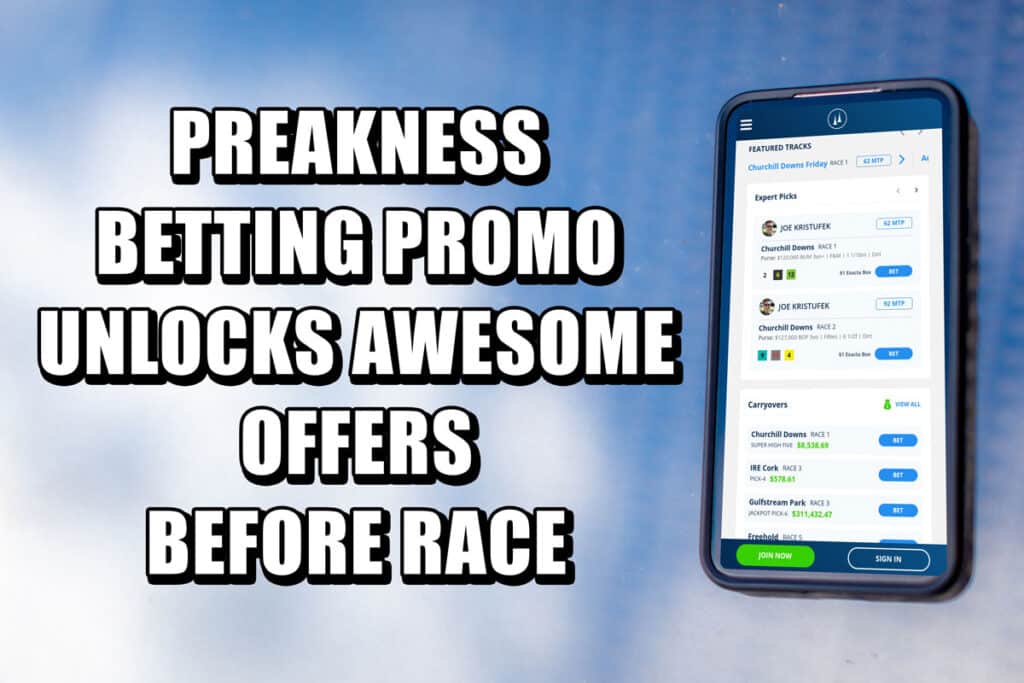 Preakness betting promo