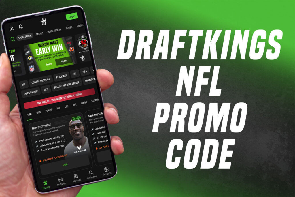 DraftKings NFL promo code