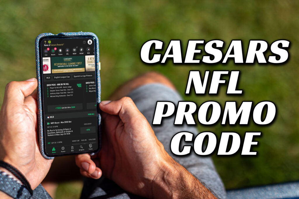 Caesars NFL promo code