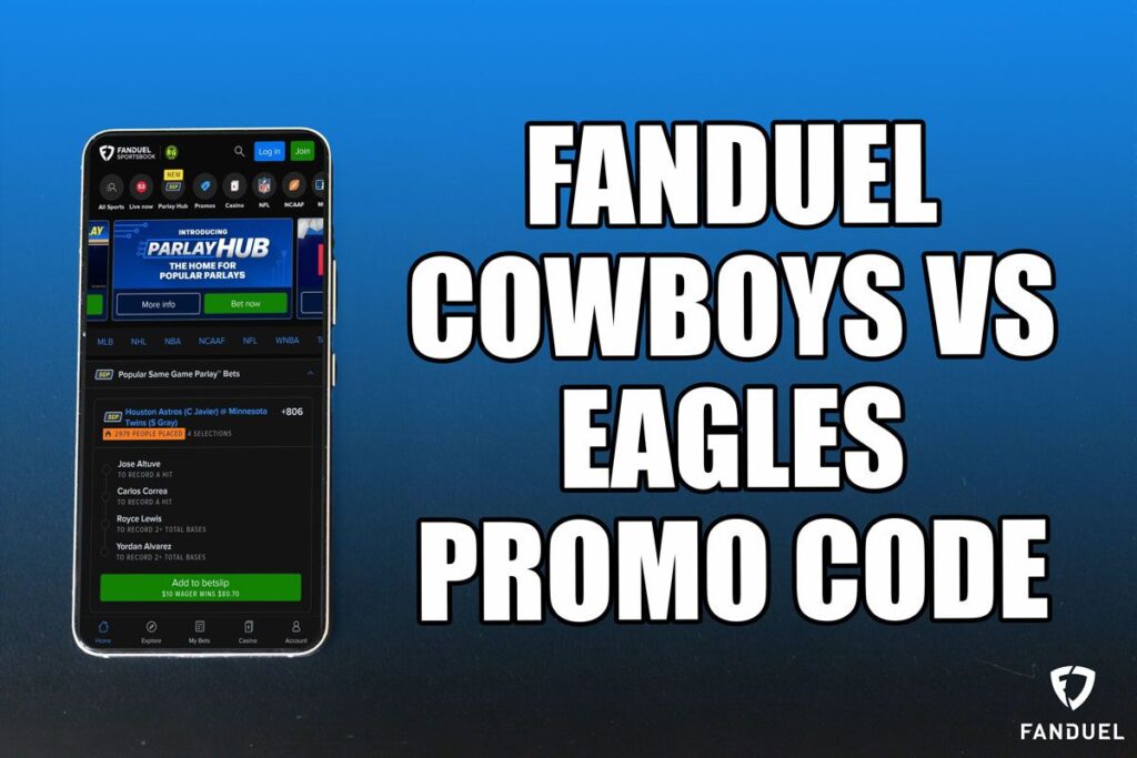 fanduel cowboys-eagles promo code