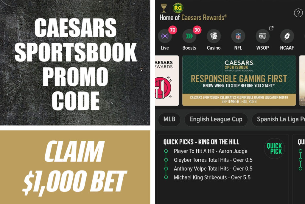 Caesars Sportsbook promo code