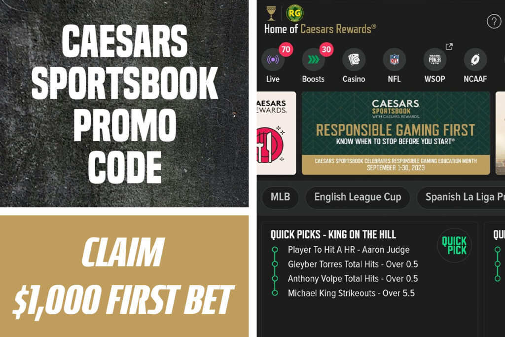 Caesars Sportsbook promo code