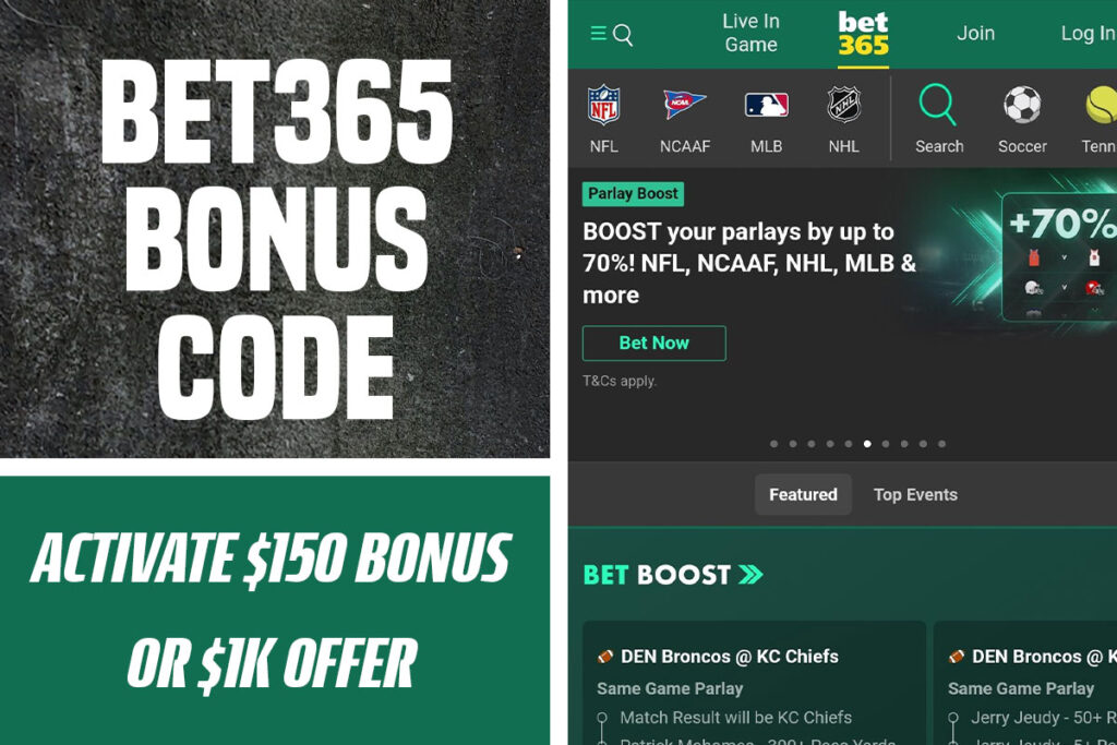 Bet365 bonus code