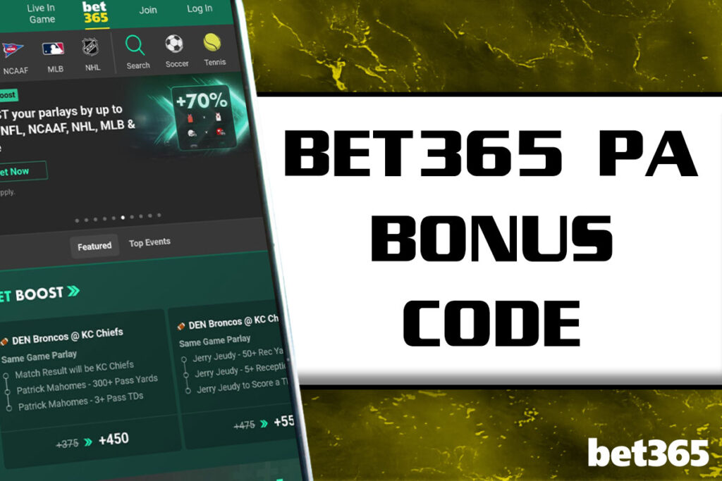 Bet365 PA bonus code