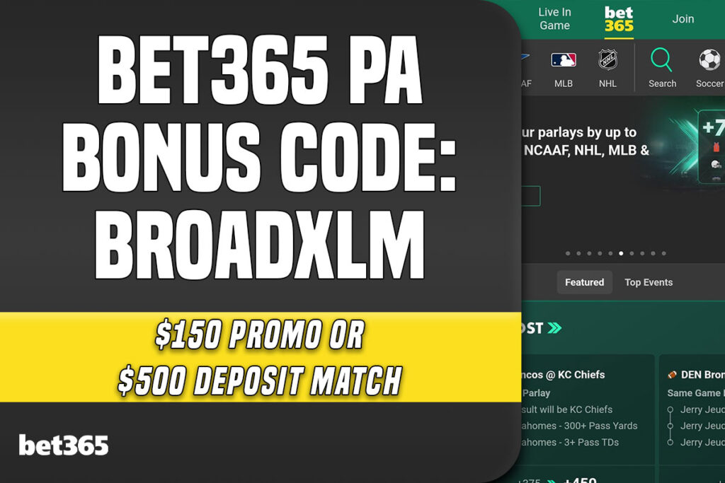 Bet365 PA bonus code