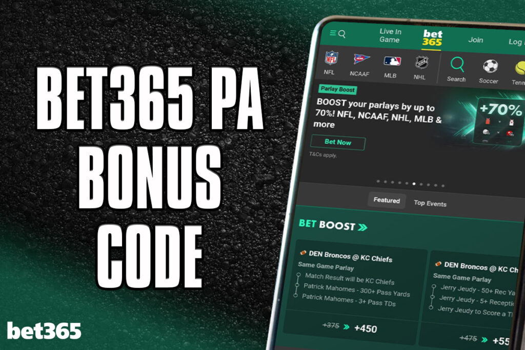 Bet365 PA Bonus Code