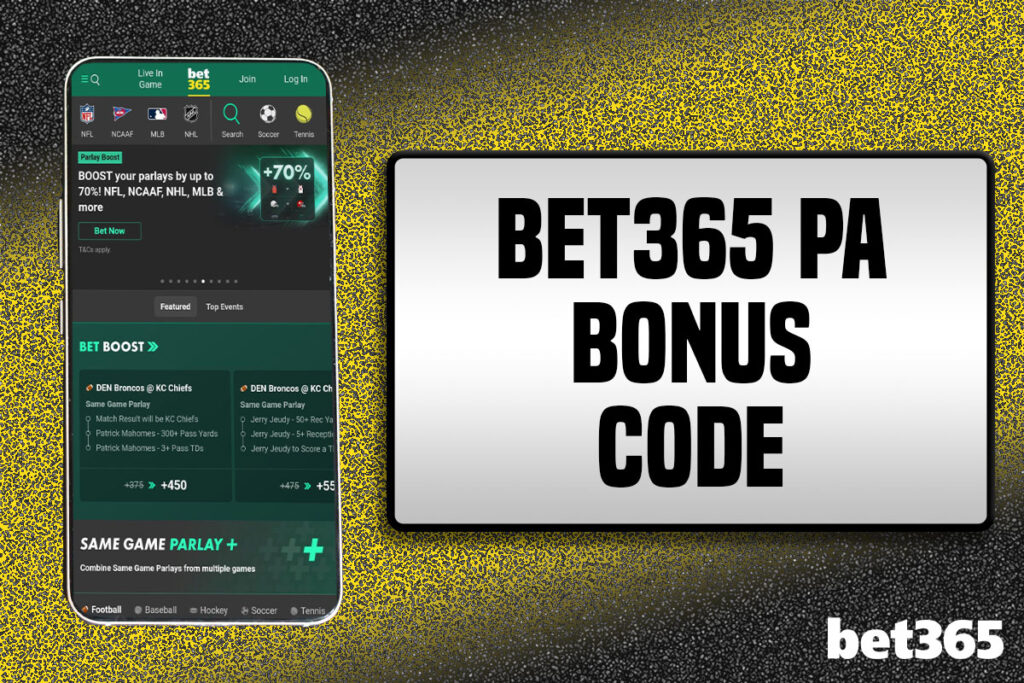 Bet365 PA Bonus Code