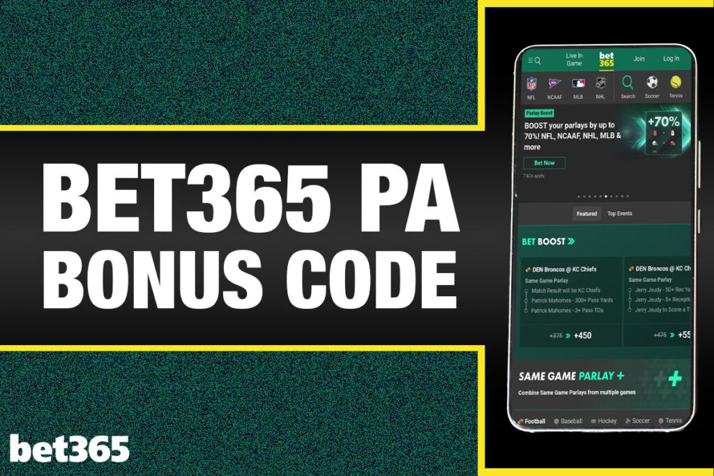 Bet365 PA promo code