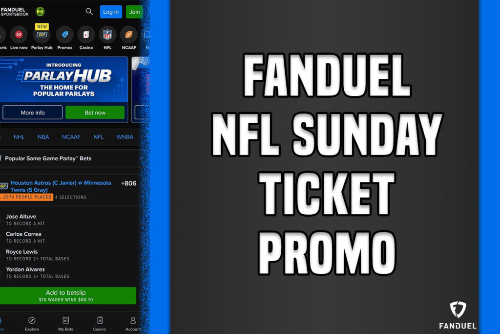 fanduel nfl sunday ticket promo
