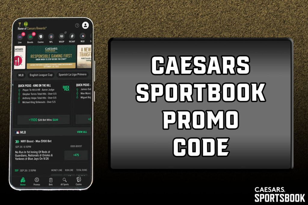 caesars sportsbook promo code