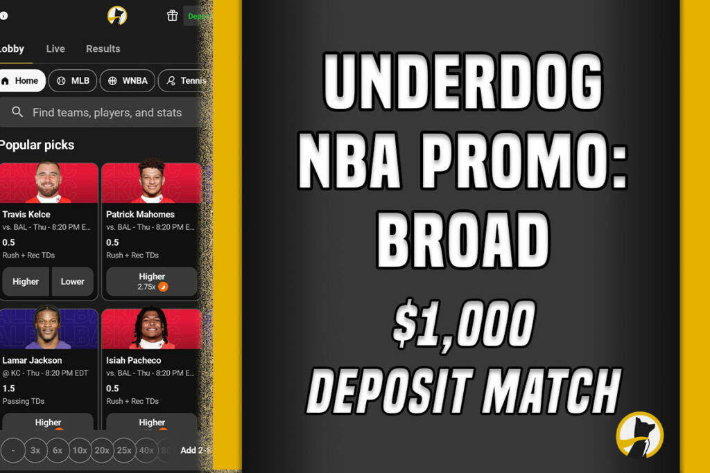 Underdog NBA promo