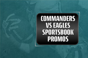 Commanders-Eagles sportsbook promos