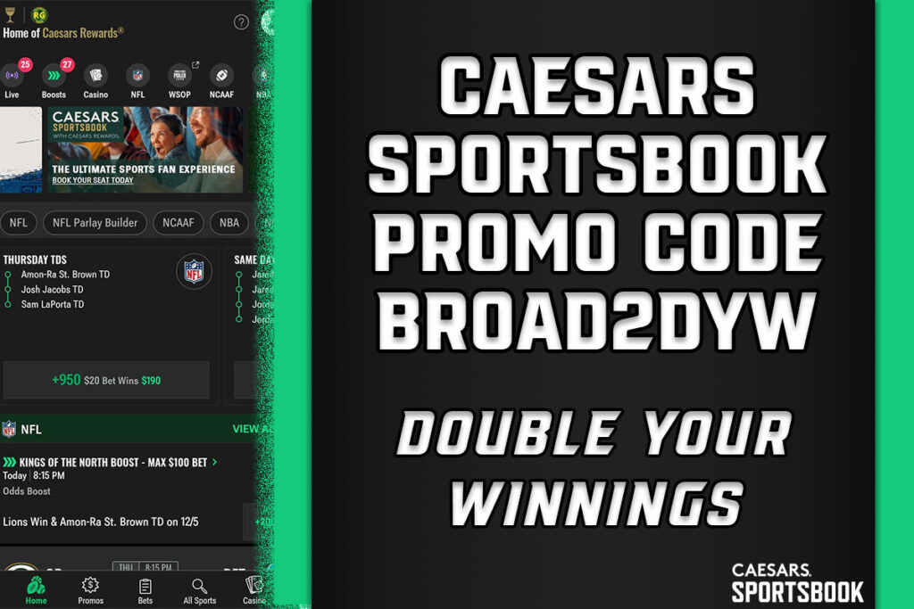 caesars sportsbook promo code