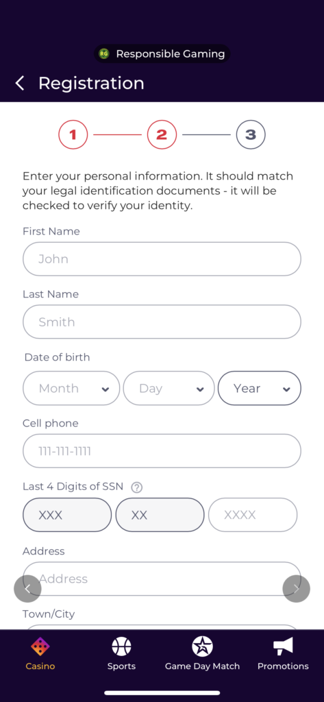 betPARX casino bonus