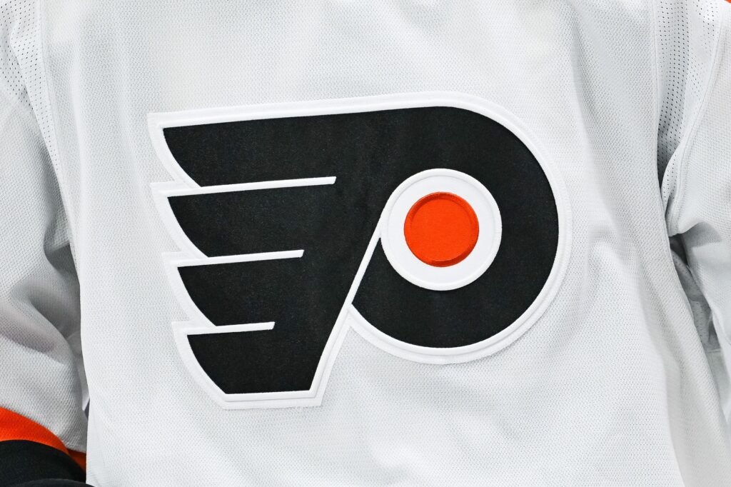 Philadelphia Flyers Jersey Closeup
