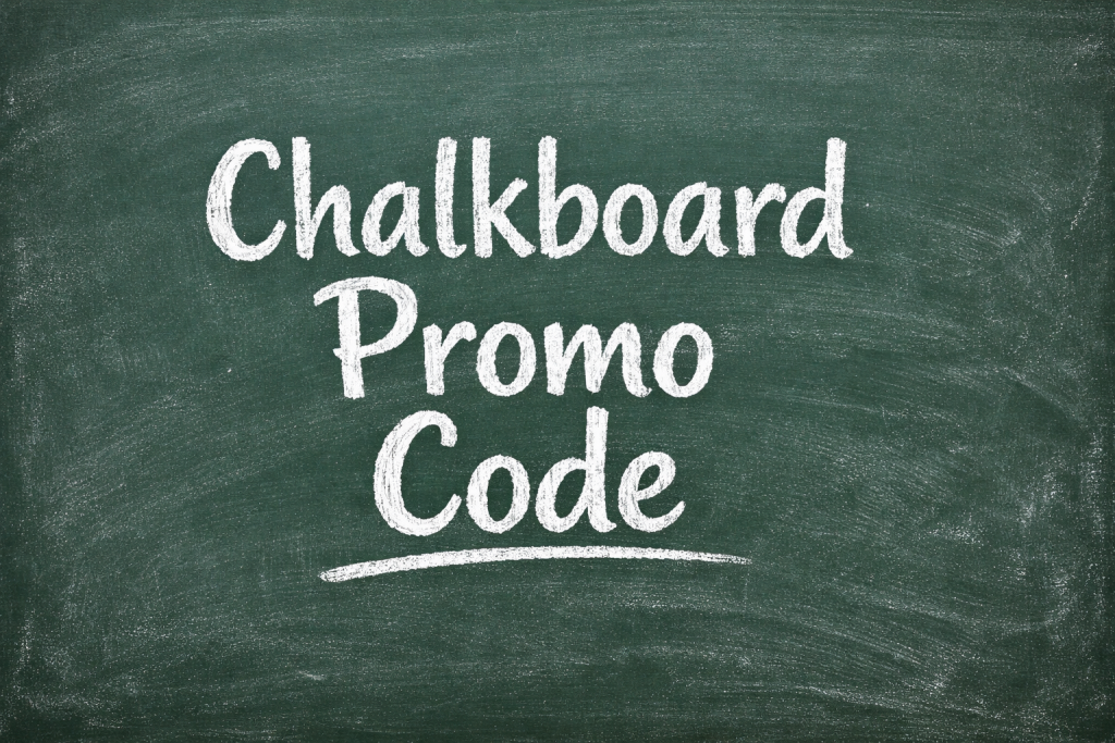 chalkboard promo code
