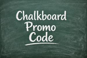 chalkboard promo code