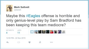 maybe bradford kept them mediocre