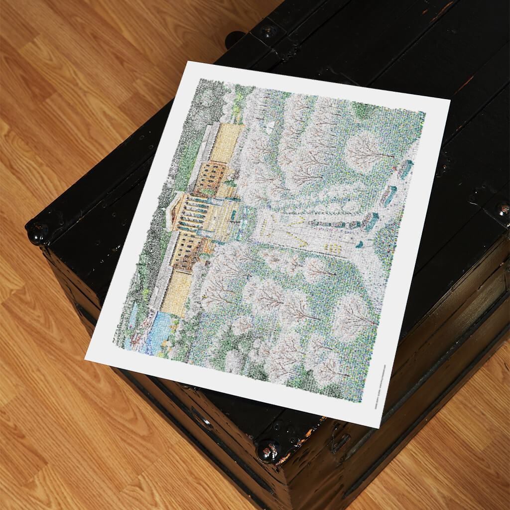 parade word art table