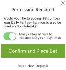 draftkings sportsbook add funds