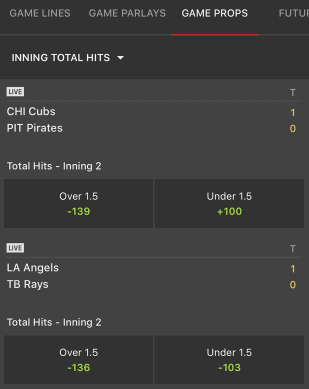 draftkings sportsbook placing bet