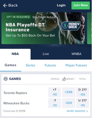 fanduel sportsbook home page