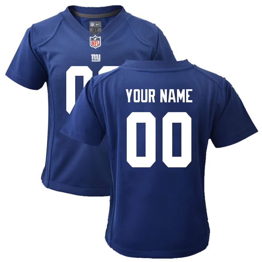 Toddler Jersey Daniel Jones Blue
