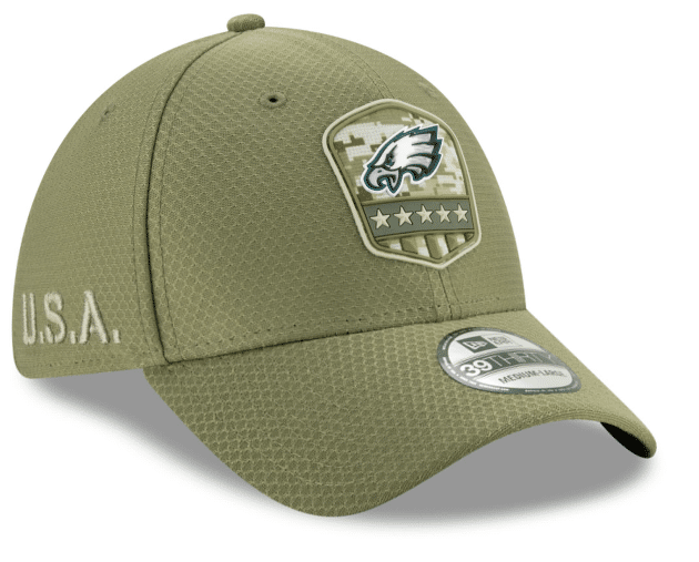 eagles camo hat