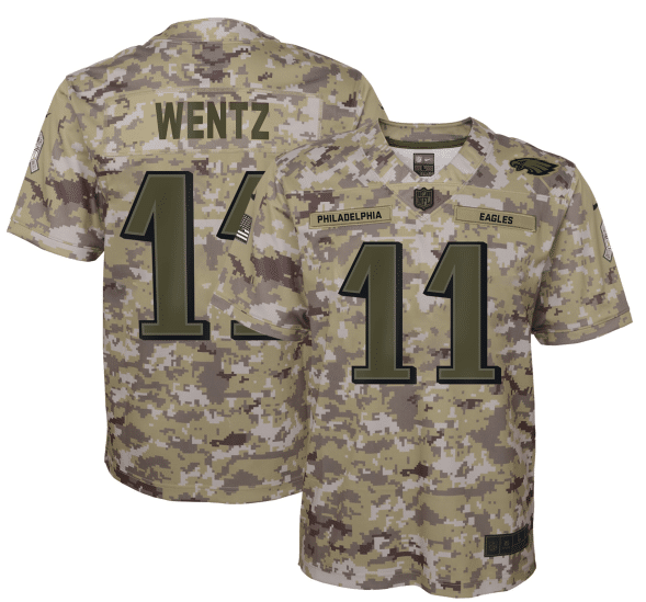 wentz camo jersey