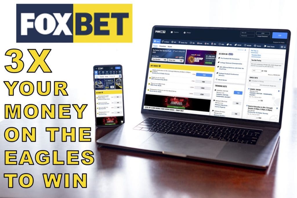 fox bet eagles promo