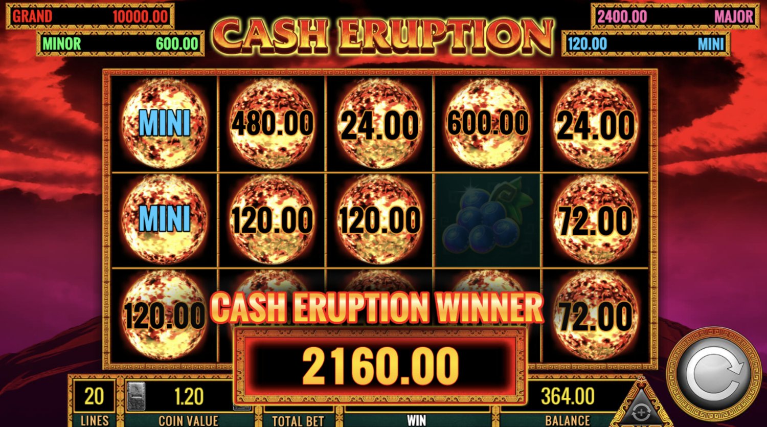 cash eruption bonus draftkings online casino pa