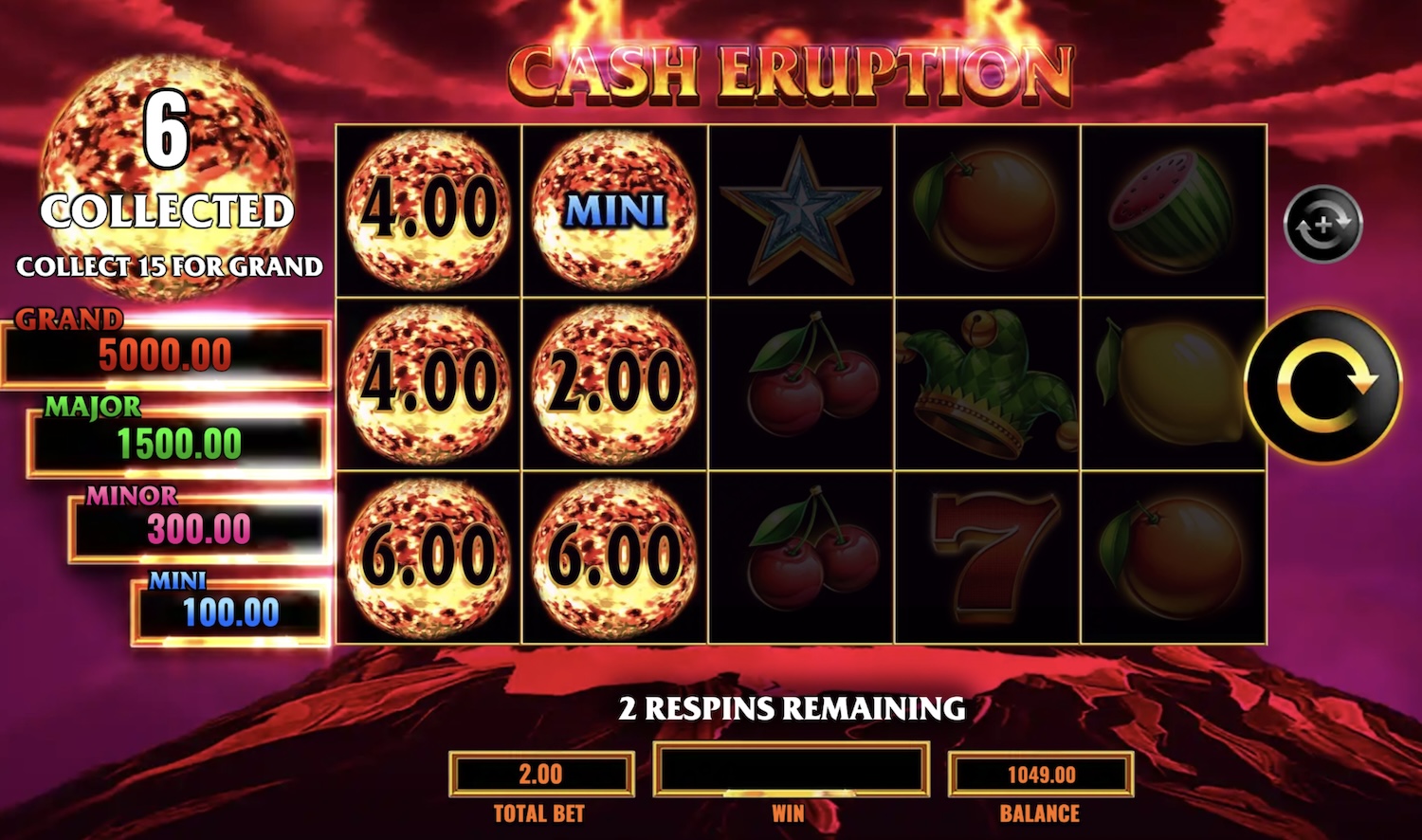 red hot joker cash eruption