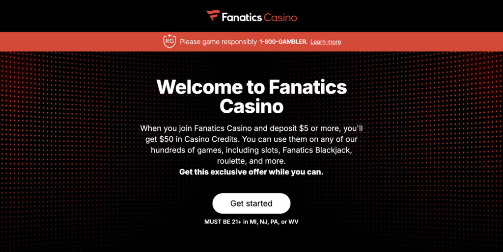Fanatics Online Casino